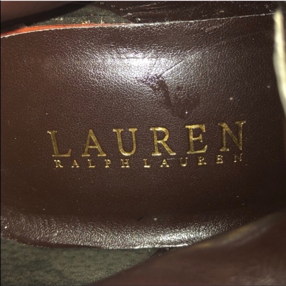 Ralph Lauren Larissa Dark Brown Boots - Picture 7 of 8
